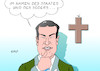 Cartoon: Söder (small) by Erl tagged politik,bayern,ministerpräsident,markus,söder,csu,landtagswahl,wahlkampf,angst,wähler,afd,rechtspopulismus,nationalismus,islamfeindlichkeit,islamophobie,stärkung,heimat,identität,christlich,abendländisch,christentum,kreuz,partei,absolute,mehrheit,konservativ,patriotismus,staat,fischen,am,rechten,rand,karikatur,erl