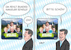 Cartoon: Söder kanns nicht lassen (small) by Erl tagged politik,g7,gipfel,elmau,bayern,usa,großbritannien,frankreich,japan,kanada,italien,deutschland,ministerpräsident,markus,söder,csu,begrüßung,social,media,ignorieren,bundeskanzler,olaf,scholz,schlumpf,grinsen,karikatur,erl