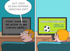 Cartoon: Sommermärchen (small) by Erl tagged politik,sport,fußball,em,frauen,england,final,wembley,sommermärchen,ablenkung,krieg,gas,krise,inflation,klima,corona,umwelt,abschalten,umschalten,karikatur,erl