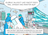 Cartoon: Sonderbehandlung (small) by Erl tagged politik,corona,virus,pandemie,covid19,vierte,welle,schutz,impfung,impfen,gefahr,impfmuffel,impfgegner,querdenker,aluhut,globuli,intensivstation,klinik,krankenhaus,einweisung,behandlung,karikatur,erl