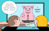 Cartoon: Sparziel (small) by Erl tagged politik,ampel,spd,grüne,fdp,urteil,karlsruhe,haushalt,milliardenloch,verhandlungen,einigung,sparen,sparschwein,einhaltung,schuldenbremse,sparziel,energie,verteuerung,karikatur,erl