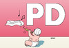 Cartoon: SPD (small) by Erl tagged spd,sozialdemokraten,partei,parteitag,umfragetief,identität,sozial,hartz,iv,aufwind,beschwörung,schlangenbeschwörer,sigmar,gabriel,karikatur,erl