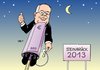 Cartoon: Steinbrück (small) by Erl tagged spd,kanzlerkandidat,peer,steinbrück,nebentätigkeit,vortrag,rede,honorar,geld,forderung,gehalt,gehaltserhöhung,kanzler,bundeskanzler,glaubwürdigkeit,sozialdemokratie,sozial,armut,jahreswechsel,silvester,rakete