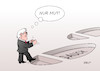 Cartoon: Steinmeier (small) by Erl tagged frank,walter,steinmeier,bundespräsident,vereidigung,nachfolge,joachim,gauck,große,fußstapfen,rede,mut,demokratie,menschenrechte,freiheit,rechtsstaat,karikatur,erl