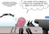 Cartoon: Stuhl (small) by Erl tagged bundeskanzlerin,angela,merkel,richard,wagner,festspiele,bayreuth,pause,stuhl,defekt,zusammenbruch,fall,oppsition,berlin,griechenland,athen,interesse,angebot,attraktiv,karikatur,erl