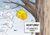 Cartoon: Sturmtief (small) by Erl tagged sturm,tief,sturmtief,xaver,wind,baum,blatt,welk,laub,datenschutz,nsa,geheimdienst,usa,überwachung,handy,mobiltelefon,weltweit,milliarden,daten,bewegung,bewegungsprofil