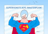 Cartoon: Superhorst (small) by Erl tagged politik,deutschland,streit,flüchtlingspolitik,asylmasterplan,innenminister,horst,seehofer,csu,flüchtlinge,grenze,transitzentren,zurückweisung,bundeskanzlerin,merkel,cdu,eu,recht,europa,gipfel,krisensitzung,drohung,rücktritt,regierungskrise,staatskrise,kompromiss,masterplan,abschottung,superman,angst,afd,rechtspopulismus,karikatur,erl