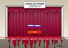 Cartoon: Syrien (small) by Erl tagged syrien,diktator,assad,bürgerkrieg,gewalt,anschlag,drama,letzter,akt,un,resolution,veto,russland,china