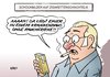 Cartoon: Tabak Schockbilder (small) by Erl tagged rauchen,tabak,zigaretten,zigarettenschachtel,schockbilder,abschreckung,krankheit,krankenhaus,raucherecke,sucht,drogen,nikotin,raucher,eu,gesundheit,politik