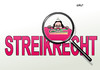 Cartoon: Tarifeinheitsgesetz (small) by Erl tagged tarifeinheitsgesetz,arbeitsministerin,andrea,nahles,spd,gewerkschaft,groß,klein,betrieb,einheit,streikrecht,aushöhlung,gdl,lokführer,nervensägen,grundrecht,überprüfung,bundesverfassungsgericht,lupe,karikatur,erl