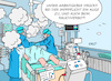 Cartoon: Teil-Impfpflicht (small) by Erl tagged politk,gesundheit,corona,virus,pandemie,covid19,einführung,teil,impfpflicht,gesundheitsberufe,altenpflege,kliniken,bestätigung,karlsruhe,verfassung,konform,intensivstation,rauchverbot,karikatur,erl