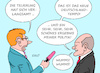 Cartoon: Teuerung (small) by Erl tagged politik,wirtschaft,finanzen,inflation,inflationsrate,teuerung,verlangsamung,bundeskanzler,olaf,scholz,kommunikation,sprache,neues,deutschlandtempo,wumms,doppelwumms,sehr,schön,karikatur,erl