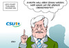 Cartoon: Torlinientechnik (small) by Erl tagged uefa,einführung,torlinientechnik,fußball,ball,tor,linie,technik,flüchtlinge,eu,grenzen,überwachung,forderung,obergrenze,csu,seehofer,karikatur,erl