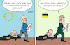 Cartoon: Trotz FDP (small) by Erl tagged politik,deutschland,bundesregierung,ampel,einhaltung,klimaziele,wirtschaftsminister,robert,habeck,grüne,reduzierung,co2,ausnahme,gebäude,verkehr,verkehrsminister,volker,wissing,eu,einigung,lieferkettengesetz,ursula,von,der,leyen,widerstand,fdp,christian,lindner,klotz,am,bein,karikatur,erl