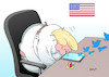 Cartoon: Trump (small) by Erl tagged politik,usa,präsident,donald,trump,bürgerkrieg,krieg,syrien,diktator,assad,opposition,rebellen,regime,giftgasangriff,rote,linie,vergeltung,raketenangriff,rakete,ankündigung,russland,twitter,smartphone,unberechenbarkeit,narzissmus,irrer,zwangsjacke,atomknopf,karikatur,erl