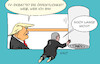 Cartoon: Trump (small) by Erl tagged politik,usa,präsidentschaftswahl,vorwahlen,kandidaten,republikaner,tv,debatte,absage,expräsident,donald,trump,bekanntheit,öffentlichkeit,rechtspopulismus,rechtsextremismus,anklagen,staatsanwaltschaft,justiz,ermittlungen,wahrheit,lügen,pinocchio,nase,karikatur,erl