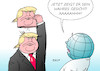 Cartoon: Trump I (small) by Erl tagged illustration,politik,barack,obama,atomabkommen,iran,verbot,atomwaffen,gegenzug,aufhebung,sanktionen,usa,präsident,donald,trump,aufkündigung,ausstieg,gefahr,atomares,wettrüsten,bombe,atombombe,spiel,feuer,öl,ölfass,pulverfass,nahost,welt,erde,außenpolitik,rechtspopulismus,nationalismus,diplomatie,karikatur,erl