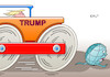 Cartoon: Trump III (small) by Erl tagged illustration,politik,barack,obama,atomabkommen,iran,verbot,atomwaffen,gegenzug,aufhebung,sanktionen,usa,präsident,donald,trump,aufkündigung,ausstieg,gefahr,atomares,wettrüsten,bombe,atombombe,spiel,feuer,öl,ölfass,pulverfass,nahost,welt,erde,außenpolitik,rechtspopulismus,nationalismus,diplomatie,karikatur,erl