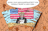 Cartoon: Trump in New York (small) by Erl tagged politik,usa,wahlkampf,donald,trump,rassismus,beleidigung,fake,news,schlammschlacht,scheibenwischer,karikatur,erl