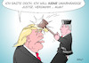 Cartoon: Trump Justiz II (small) by Erl tagged usa,präsident,donald,tump,rechtspopulismus,nationalismus,einreiseverbot,muslime,stopp,gericht,justiz,nominierung,berufung,neil,gorsuch,sitz,richter,oberster,gerichtshof,supreme,court,abhängigkeit,unabhängigkeit,kritik,richterschelte,twitter,handpuppe,karikatur,erl