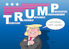 Cartoon: Trump Nominierung (small) by Erl tagged politik,usa,republikaner,parteitag,nominierung,präsident,donald,trump,kandidat,wahl,präsidentschaft,rechtspopulismus,rassismus,nationalismus,versagen,bekämpfung,corona,virus,pandemie,covid19,unfähigkeit,wiederwahl,wahlkampf,logo,karikatur,erl