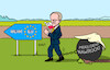 Cartoon: Tusk hat es schwer (small) by Erl tagged politik,polen,wahl,präsident,sieg,nawrocki,national,konservativ,blockade,regierung,ministerpräsident,tusk,eu,karikatur,erl