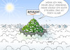 Cartoon: Über den Wolken ... (small) by Erl tagged politik,finanzen,steuern,reiche,superreiche,amazon,jeff,bezos,steuervermeidung,steuerflucht,geld,gier,profit,gemeinwohl,staat,soziale,gerechtigkeit,berg,berge,wolken,sonne,karikatur,erl