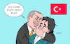 Cartoon: Umarmung (small) by Erl tagged politik,wahl,stichwahl,türkei,präsidentschaft,kemal,kilicdaroglu,präsident,erdogan,behinderung,oppsition,pressefreiheit,demokratie,volk,schwitzkasten,karikatur,erl