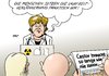 Cartoon: Umsetzung (small) by Erl tagged merkel,atomenergie,atomkraftwerk,laufzeit,verlängerung,castor,transport,atommüll,protest,blockade,gorleben,wendland,umstzung,menschen,bürger