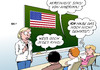 Cartoon: USA (small) by Erl tagged usa,nsa,geheimdienst,abhöraffäre,überwachung,spionage,deutschland,handy,bundeskanzlerin,angela,merkel,ahnungslosigkeit,unwissen,vortäuschen,kind,schule,täuschung,klasse,klassenbeste,schüler,schülerin,lehrer,lehrerin