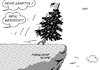 Cartoon: USA Haushalt (small) by Erl tagged usa,haushalt,fiscal,cliff,fiskalische,klippe,schulden,streit,demokraten,republikaner,weihnachte,christbaum,weihnachtsbaum,lametta