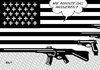 Cartoon: USA II (small) by Erl tagged usa,amoklauf,grundschule,waffen,waffengesetz,waffenlobby