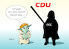 Cartoon: Vadertag (small) by Erl tagged politik,cdu,bundeskanzlerin,angela,merkel,vorsitzende,annegret,kramp,karrenbauer,akk,konservativ,problem,kommunikation,generation,internet,zweifel,yoda,darth,wader,star,wars,vatertag,karikatur,erl