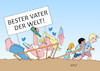 Cartoon: Vatertag (small) by Erl tagged politik,vatertag,christi,himmelfahrt,usa,präsident,trump,rechtspopulismus,narzissmus,angeber,corona,virus,pandemie,versagen,karren,dreck,kinder,karikatur,erl