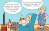 Cartoon: Verbot (small) by Erl tagged politik,medien,compact,magazin,rechtsextremismus,verschwörungstheorien,fake,news,ziel,systemsturz,deutschland,verbot,innenministerin,nancy,faeser,corona,virus,sommerwelle,2024,pandemie,welle,2020,2021,2022,kontaktverbot,karikatur,erl