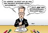 Cartoon: Verteidigungsminister (small) by Erl tagged verteidigungsminister,thomas,de,maiziere,drohne,euro,hawk,zulassung,steuerverschwendung,vertuschung,verschleierung,information