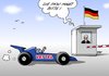 Cartoon: Vettel (small) by Erl tagged sebastian,vettel,formel,eins,formel1,weltmeister,deutschland,pkw,maut,csu,parteitag,beschluss,verkehrsminister,peter,ramsauer