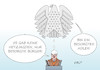 Cartoon: Vogelschiss (small) by Erl tagged politik,bundestag,haushalt,haushaltsdebatte,debatte,abrechnung,opposition,bundeskanzlerin,angela,merkel,oppositionsführer,alexander,gauland,afd,rechtspopulismus,rechtsextremismus,auschreitungen,chemnitz,hetzjagden,verharmlosung,geschichte,nationalsozialismus,vogelschiss,bundesadler,karikatur,erl