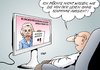 Cartoon: von der Leyen (small) by Erl tagged armutsbericht,bundesregierung,schwarz,gelb,cdu,csu,fdp,vertuschung,beschönigen,fälschung,arbeitsministerium,sprecher,präsentation,normal,armut,mut,umverteilung,gerechtigkeit,ungerechtigkeit,geld,reichtum,von,der,leyen,schminke