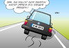 Cartoon: VW (small) by Erl tagged vw,konzern,auto,autobauer,vorstandsvorsitzender,ferdinand,piech,angriff,distanzierung,chef,martin,winterkorn,fahren,fahrer,steuer,lenkrad,macht,nachfolge,familie,porsche,opa,karikatur,erl