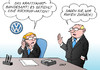 Cartoon: VW Rückruf-Aktion (small) by Erl tagged vw,volkswagen,auto,autobauer,konzern,betrug,manipulation,software,motor,diesel,kraftfahrtbundesamt,anordnung,rückruf,rückrufaktion,werkstatt,telefon,manager,karikatur,erl