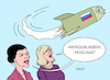 Cartoon: Wagenknecht Schwarzer (small) by Erl tagged politik,krieg,angriff,überfall,wladimir,putin,russland,ukraine,hilfe,usa,gb,eu,nato,deutschland,waffenlieferungen,panzer,appell,sahra,wagenknecht,linke,alice,schwarzer,emma,stopp,waffen,initiative,diplomatie,frieden,karikatur,erl