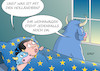 Cartoon: Wahl Niederlande (small) by Erl tagged politik,eu,europawahl,niederlande,stärkung,proeuropäer,europa,stier,holland,wohnwagen,karikatur,erl