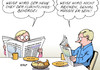 Cartoon: Weise (small) by Erl tagged flüchtlinge,eu,deutschland,bamf,bundesamt,für,migration,und,präsident,schmidt,rücktritt,nachfolger,weise,mammutaufgabe,anforderung,genial,genialität,weisheit,karikatur,erl