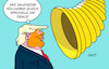 Cartoon: Werteorientierte Außenpolitik (small) by Erl tagged politik,usa,trump,besuch,saudi,arabien,reichtum,handel,deals,füllhorn,werte,außenpolitik,karikatur,erl