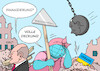 Cartoon: Wiederaufbau (small) by Erl tagged politik,krieg,angriff,überfall,russland,ukraine,wiederaufbau,finanzierung,deutschland,bundeskanzler,olaf,scholz,welt,erde,wladimir,putin,abrissbirne,karikatur,erl