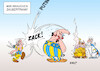 Cartoon: Zaubertrank (small) by Erl tagged politik,krieg,angriff,angriffskrieg,überfall,wladimir,putin,russland,ukraine,widerstand,gallier,hilfe,zaubertrank,asterix,obelix,miraculix,comic,uderzo,karikatur,erl