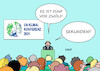 Cartoon: Zeit (small) by Erl tagged politik,klima,klimawandel,erderwärmung,co2,klimagipfel,klimakonferenz,2021,glasgow,zeit,klimaziele,klimaziel,fünf,vor,zwölf,minuten,sekunden,karikatur,erl