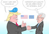 Cartoon: Zeitfenster (small) by Erl tagged politik,usa,präsident,donald,trump,rechtspopulismus,wirtschaftspolitik,wirtschaft,nationalismus,abschottung,strafzölle,handel,welthandel,freihandel,einschränkung,america,first,gefahr,handelskrieg,eu,europa,besuch,kommissionspräsident,jean,claude,juncker,einigung,verhandlungen,twitter,wut,kehrtwende,geld,finanzen,karikatur,erl