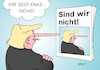 Cartoon: Zeitungen Trump (small) by Erl tagged politik,usa,präsident,donald,trump,angriff,medien,zeitungen,fernsehen,beschimpfung,fakenews,verunglimpfung,feind,volk,rechtspopulismus,nationalismus,lügenpresse,lüge,wahrheit,alternative,fakten,gegenoffensive,karikatur,erl